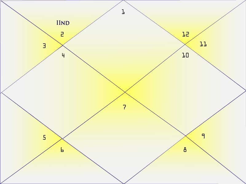 Second House of the Natal Chart