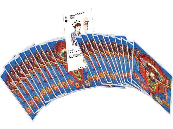 Twelve randomly choosen fortune telling cards.