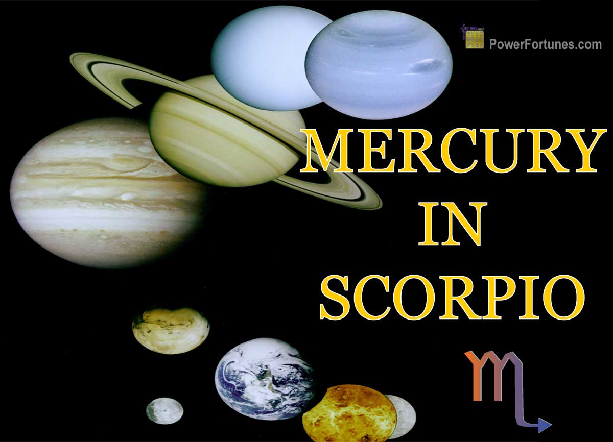 Mercury in Scorpio According to Vedic & Western Astrology