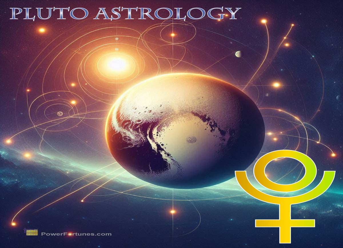 Planets in Astrology, PLUTO. Signs, Traits, Symbol.