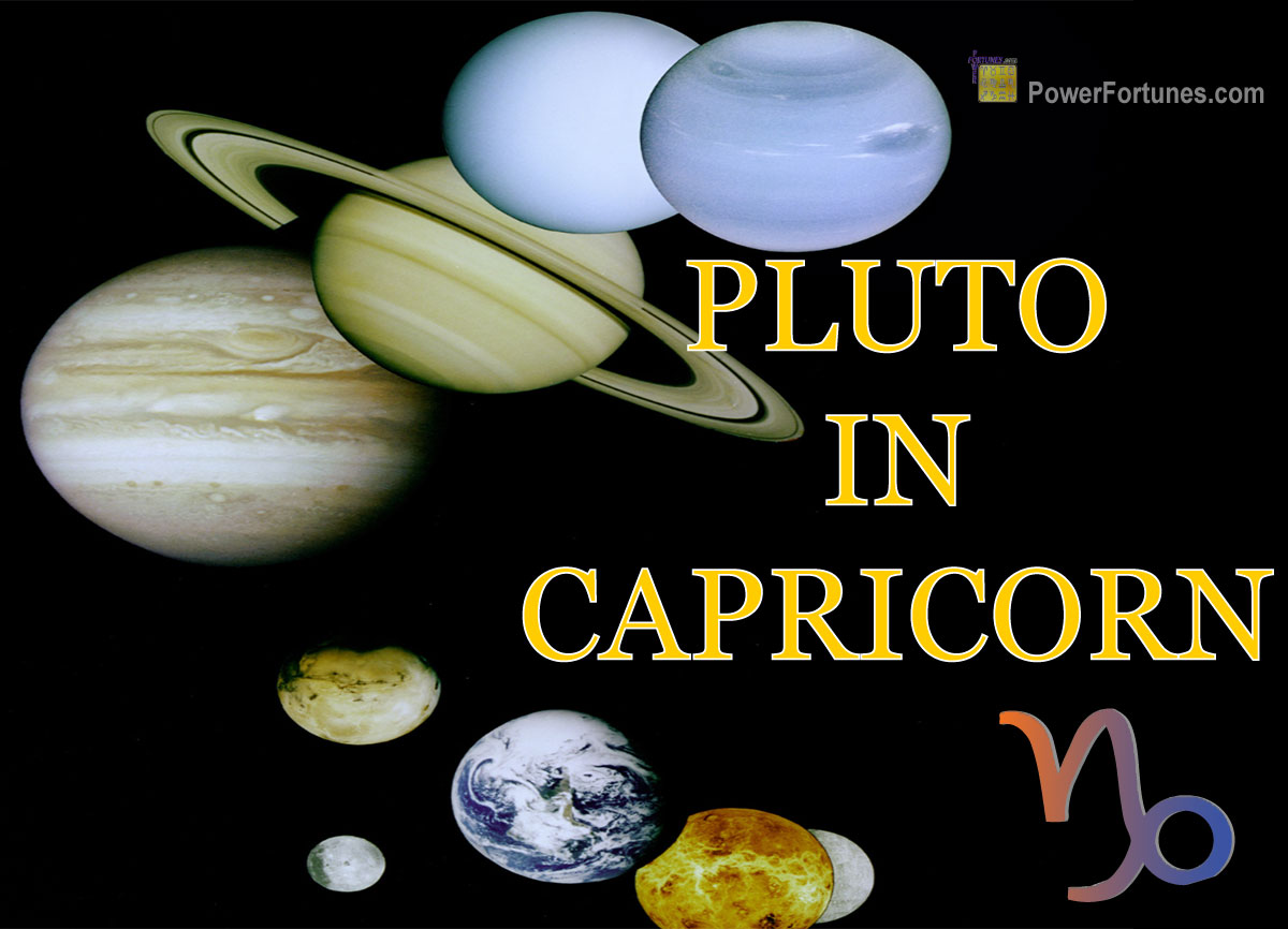 Pluto in Capricorn According to Vedic & Western Astrology