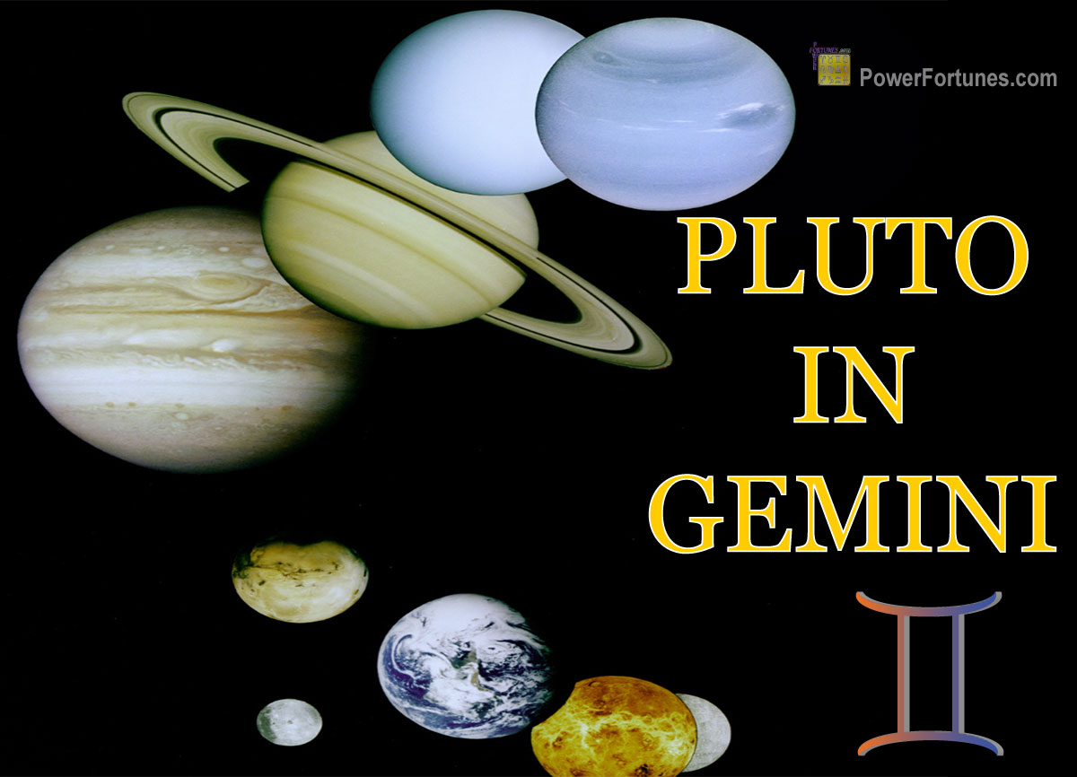 Pluto in Gemini According to Vedic & Western Astrology