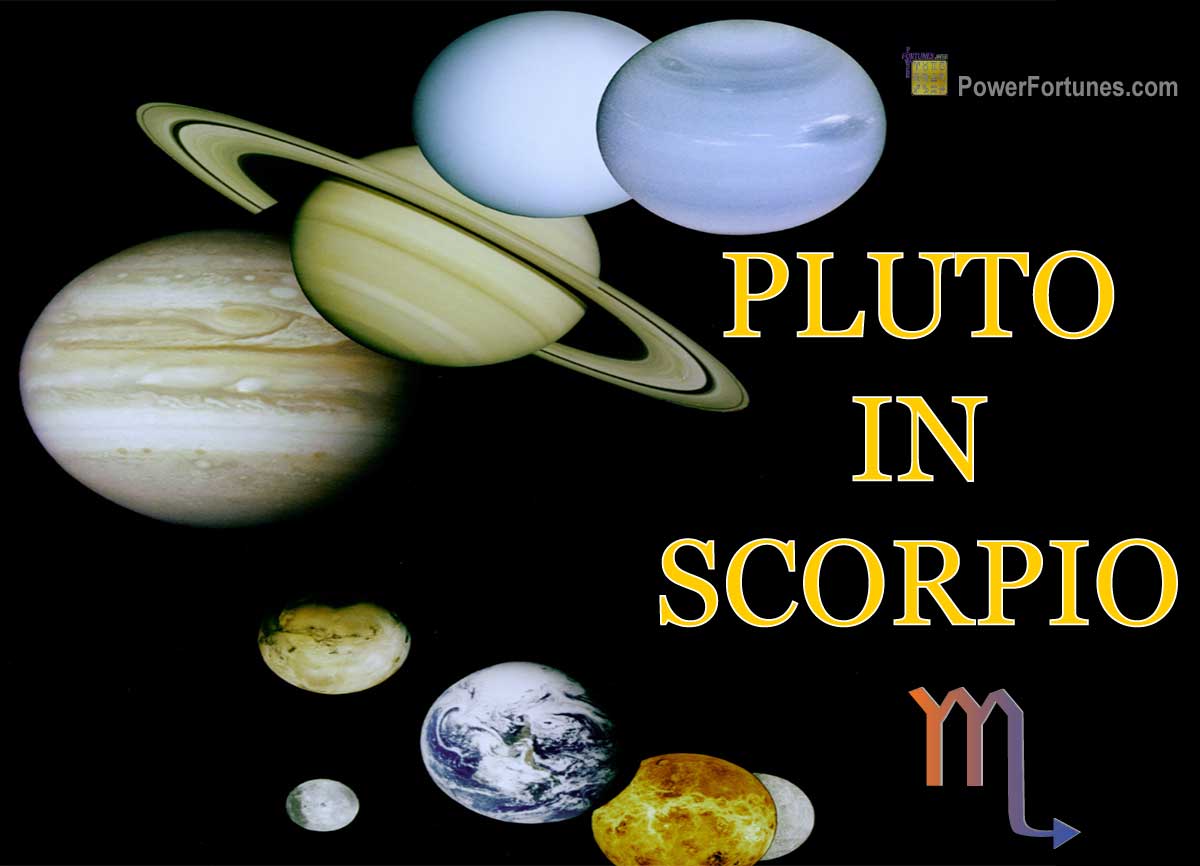 Pluto in Scorpio According to Vedic & Western Astrology