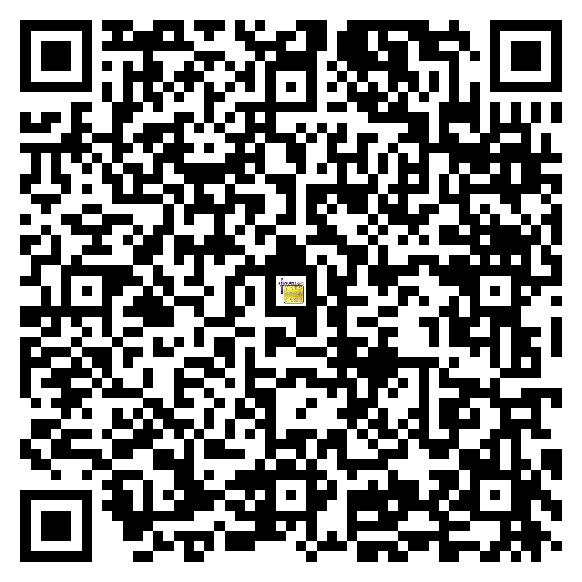 Download QR Code for PowerFortunes.com SKU# Pwr.br73X97-s