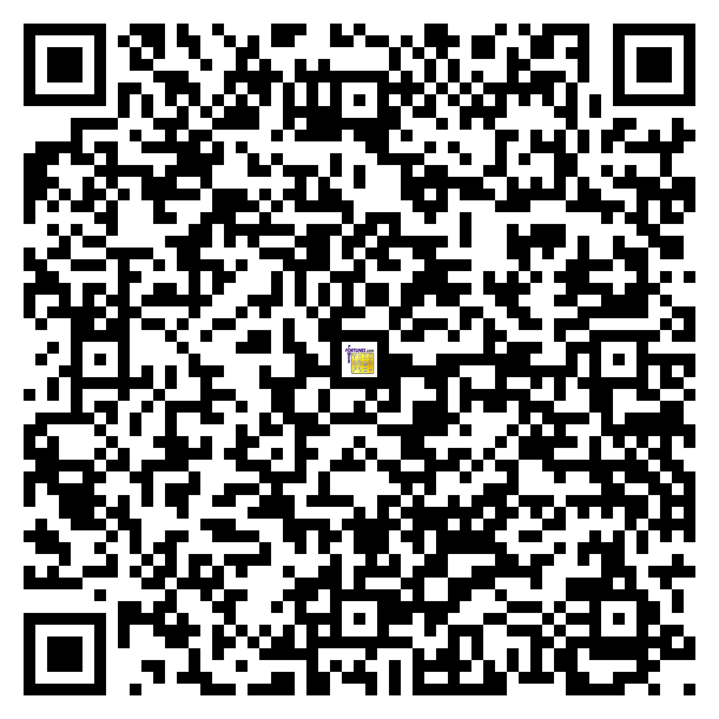 Download QR Code for PowerFortunes.com SKU# Pwr.cm109X175-s