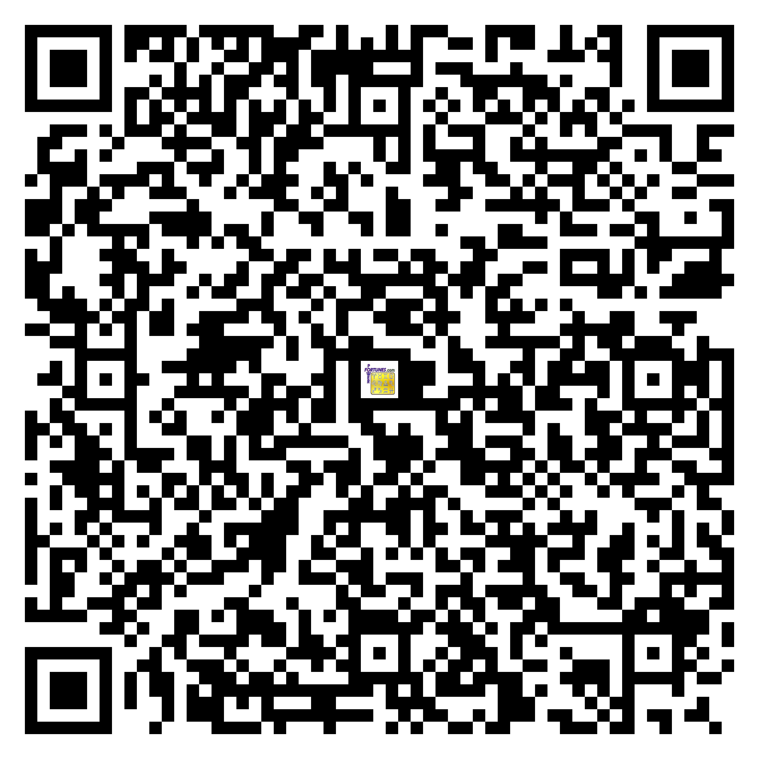 Download QR Code for PowerFortunes.com SKU# Pwr.cm110X176-s