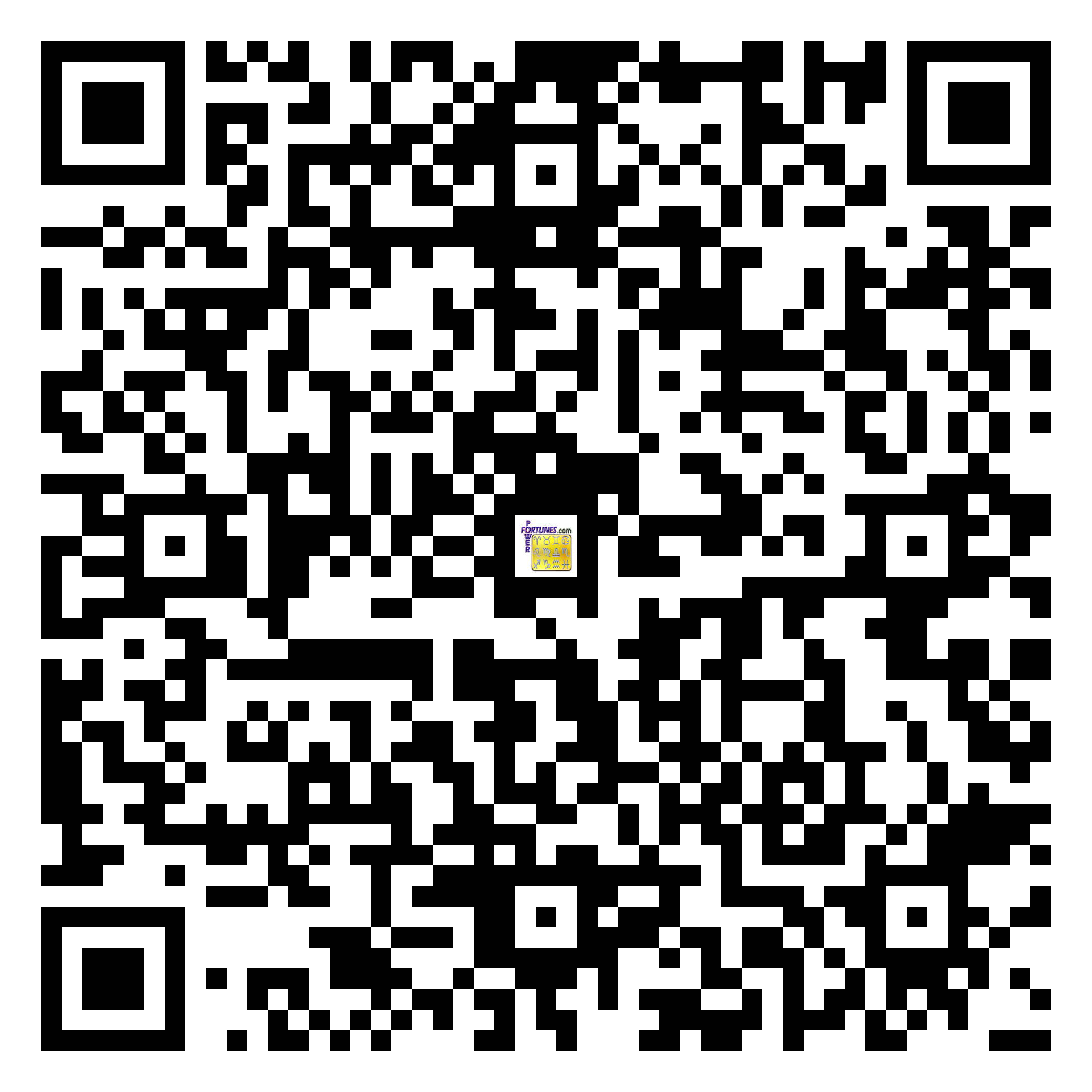 Download QR Code for PowerFortunes.com SKU# Pwr.fy06X164-m