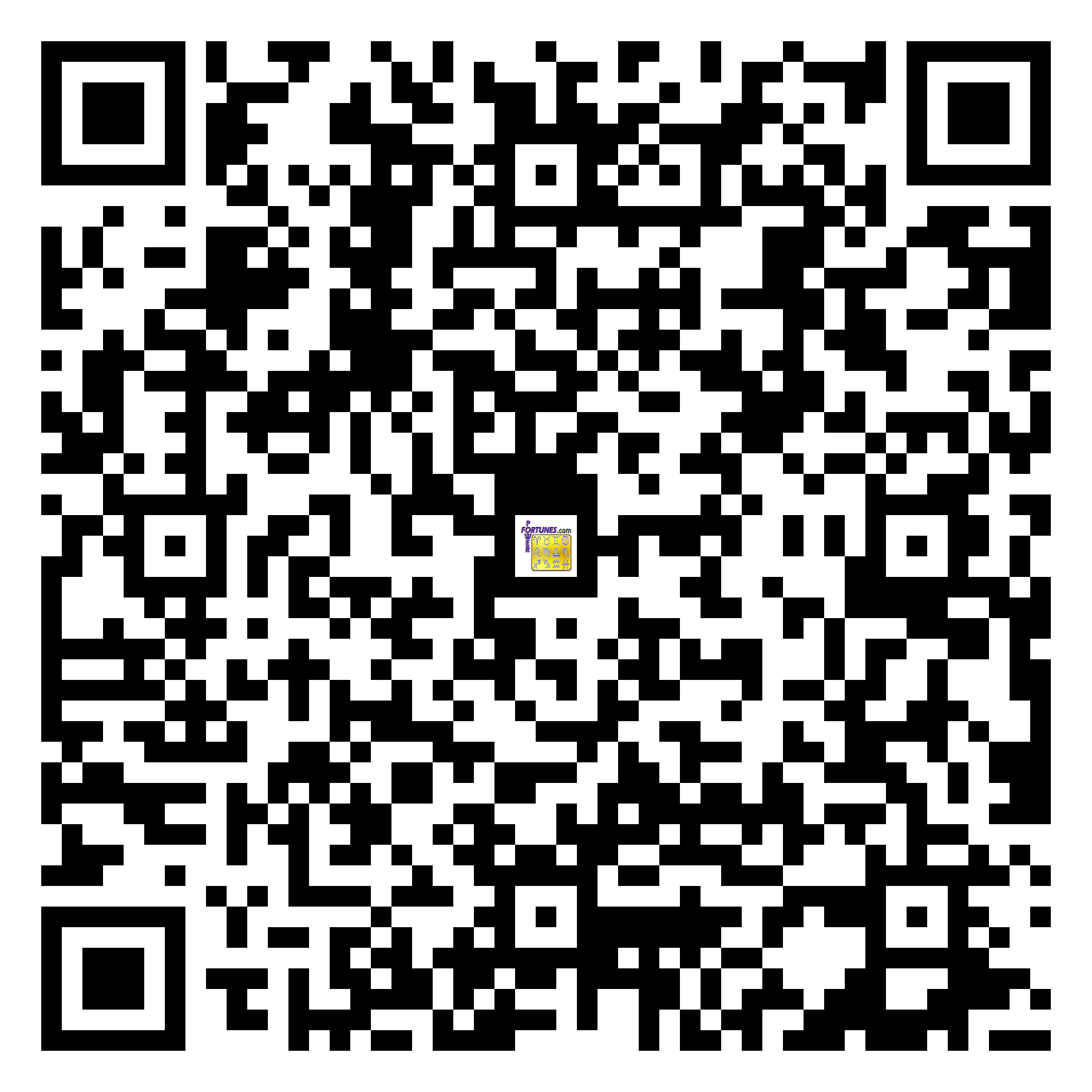 Download QR Code for PowerFortunes.com SKU# Pwr.fy20X07-m