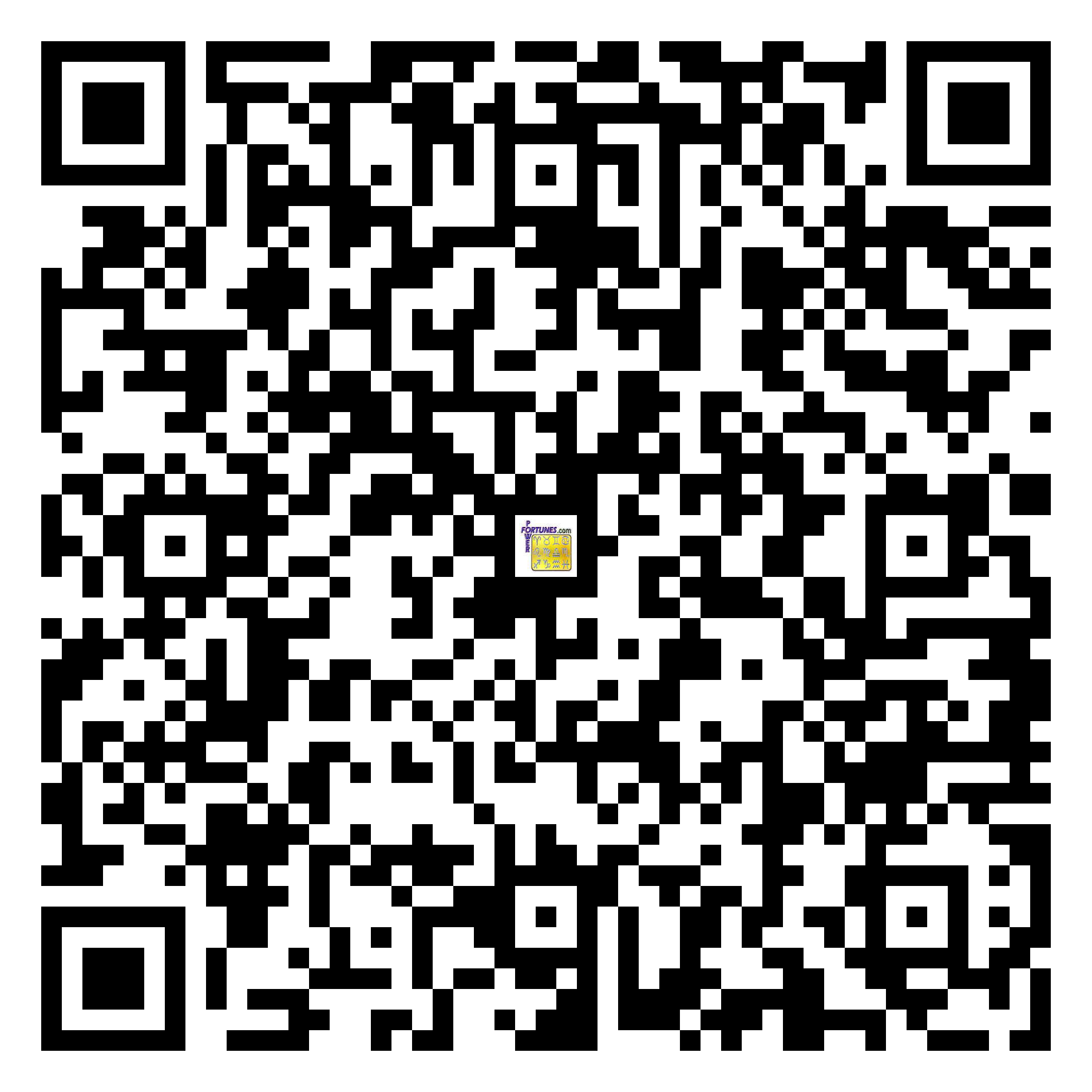 Download QR Code for PowerFortunes.com SKU# Pwr.fy28X52-m