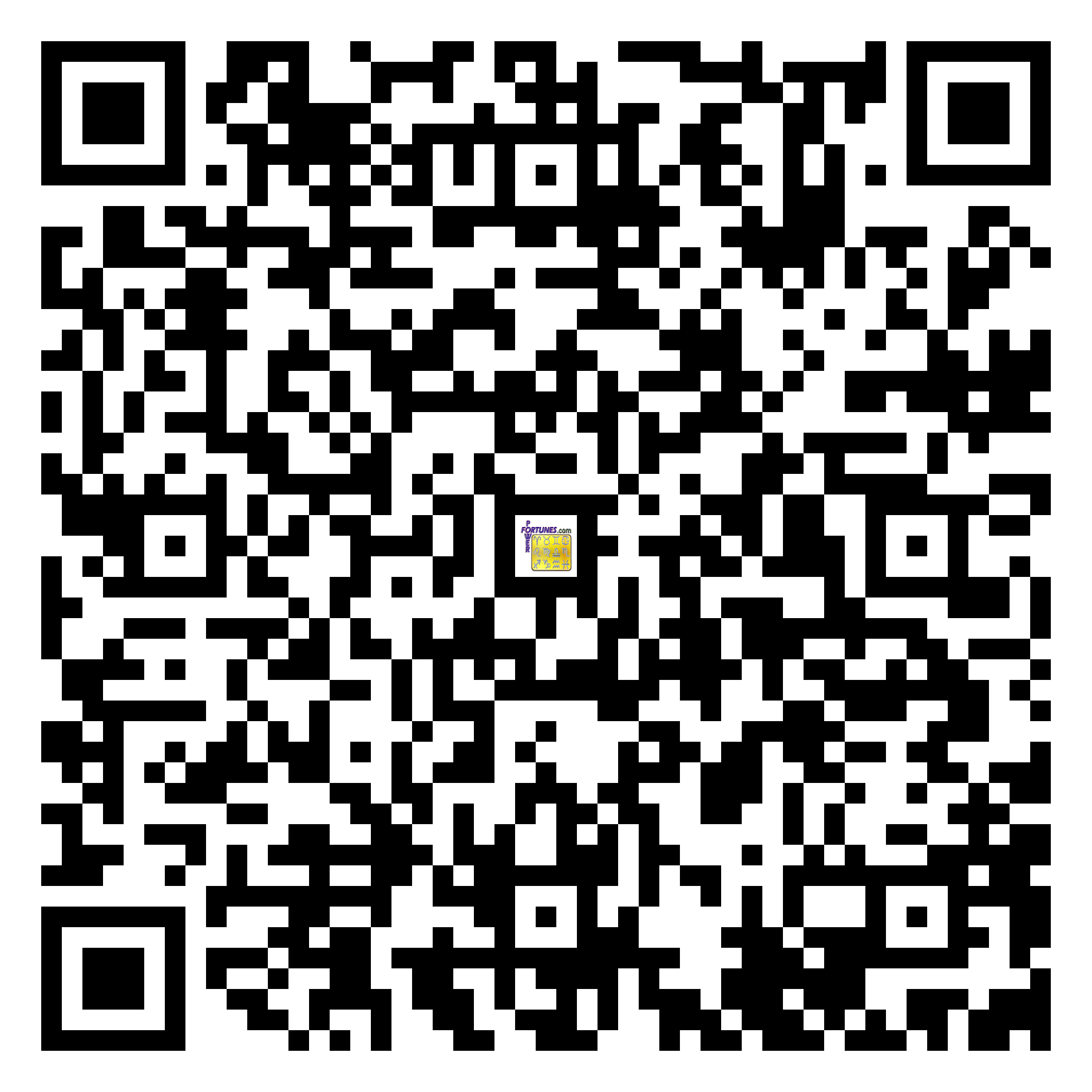 Download QR Code for PowerFortunes.com SKU# Pwr.fy33X51-m