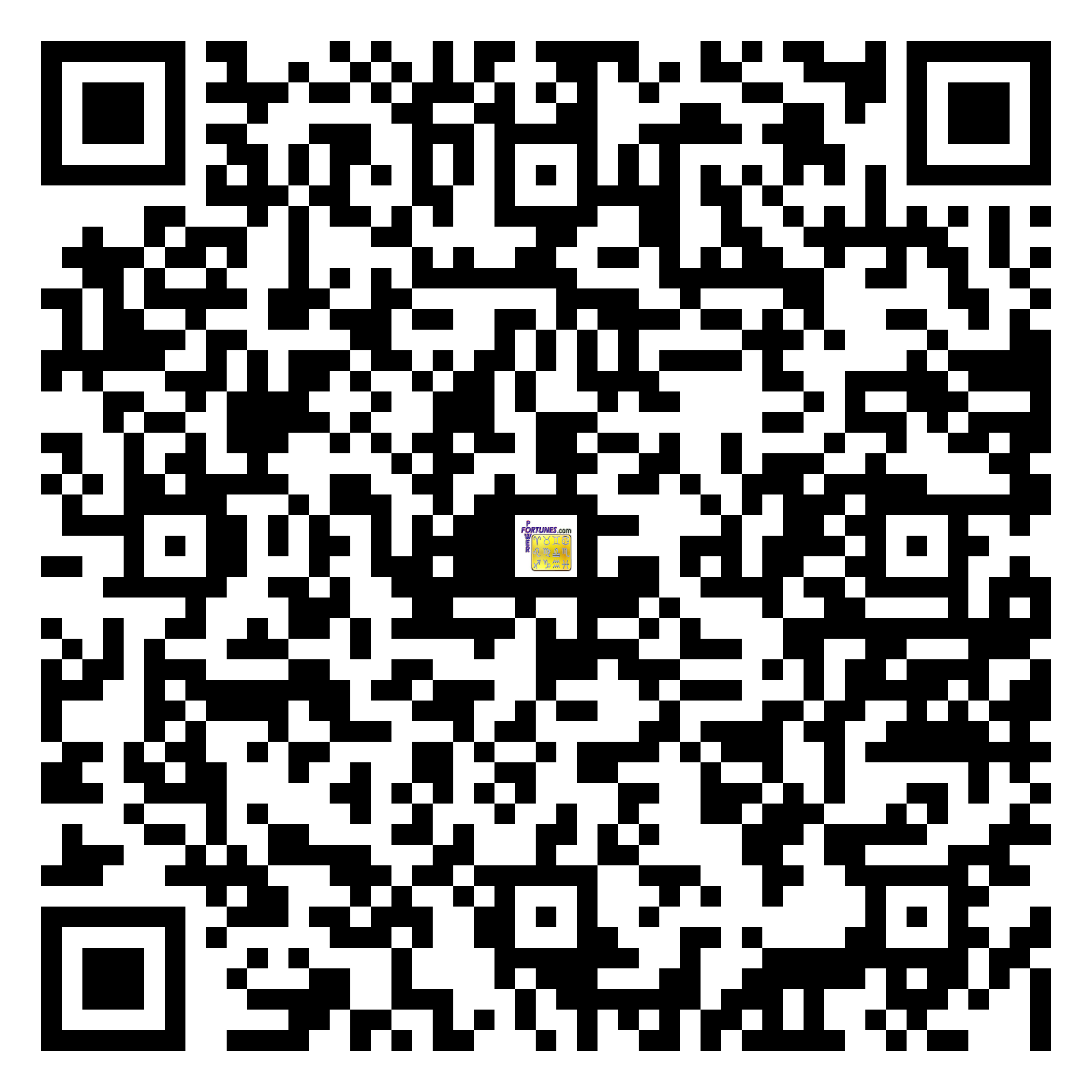 Download QR Code for PowerFortunes.com SKU# Pwr.fy93X149-m