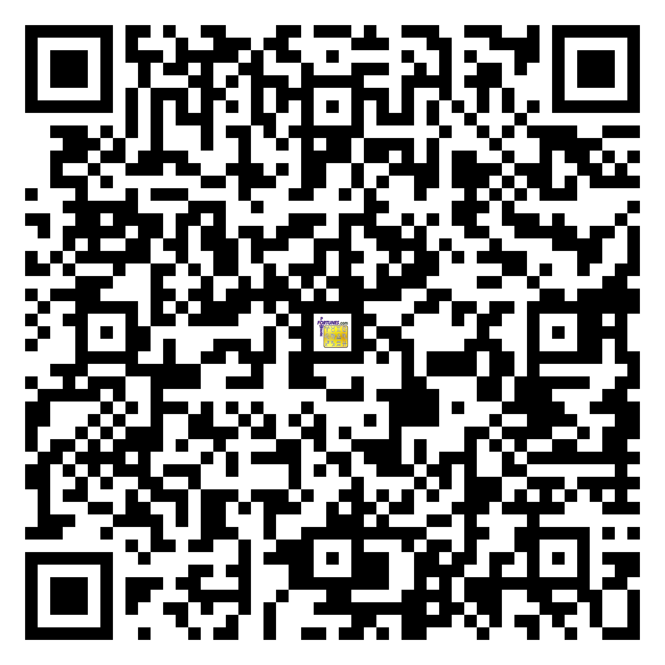 Download QR Code for PowerFortunes.com SKU# Pwr.fy97X158-m