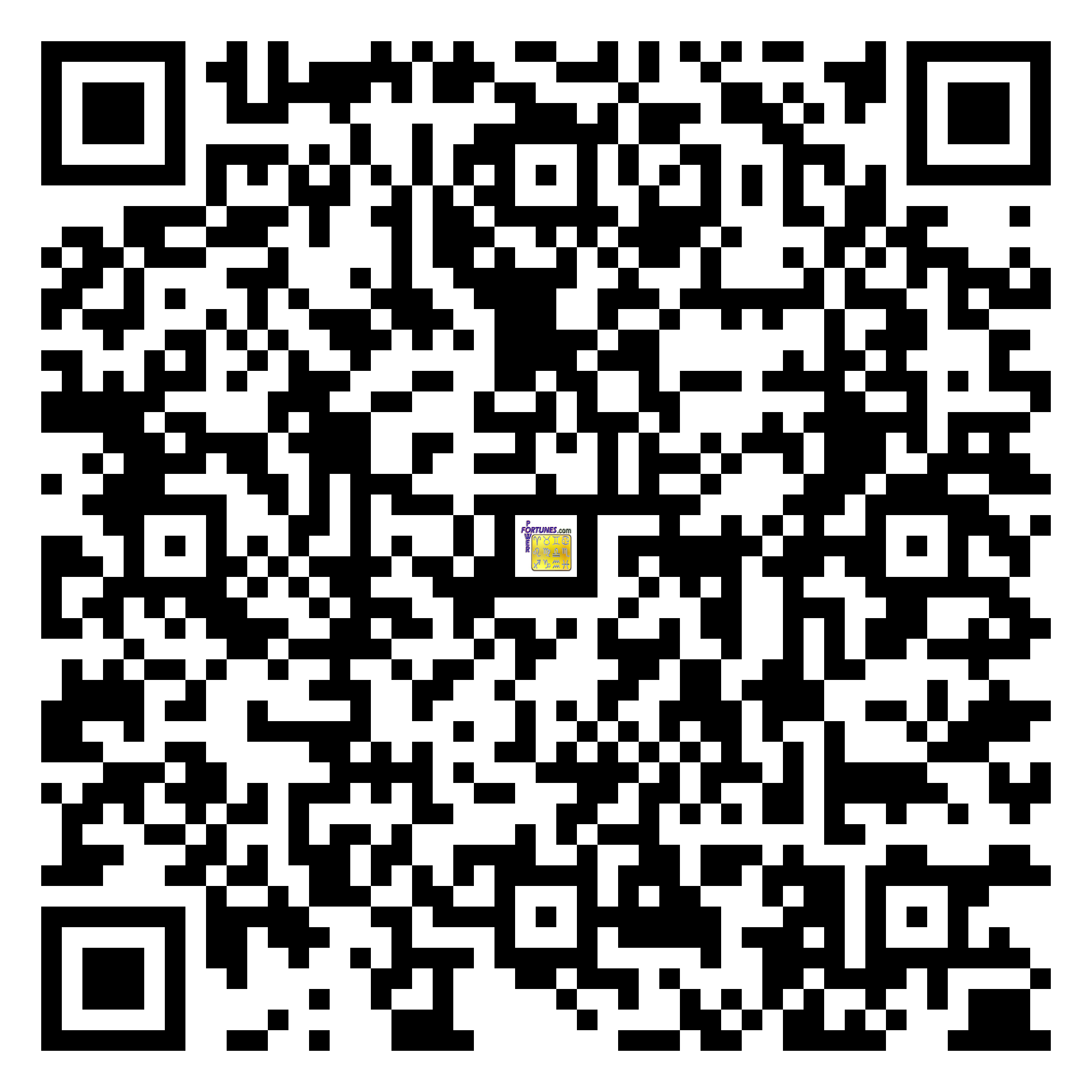 Download QR Code for PowerFortunes.com SKU# Pwr.fy98X154-m