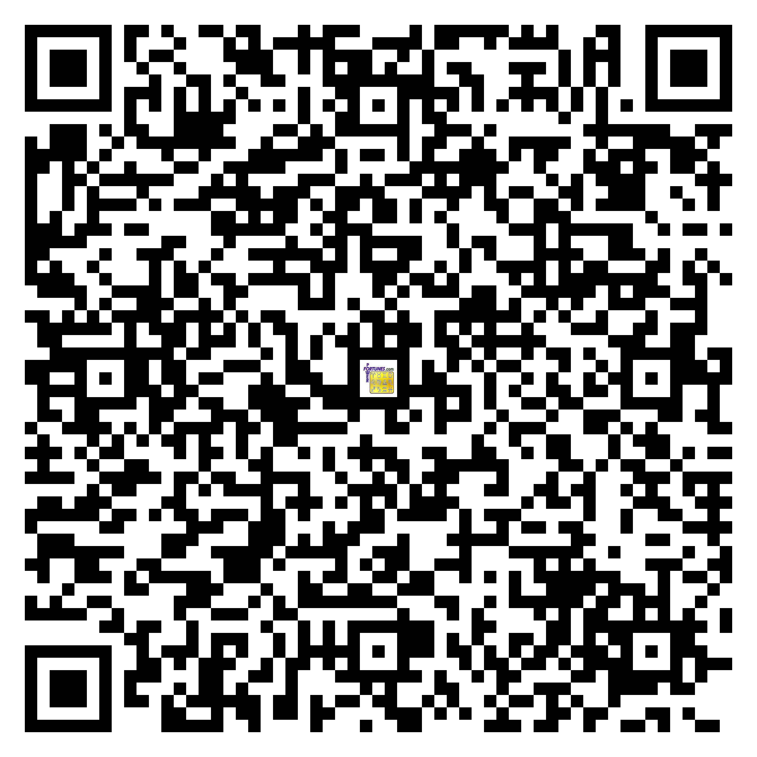 Download QR Code for PowerFortunes.com SKU# Pwr.kr69X93-s