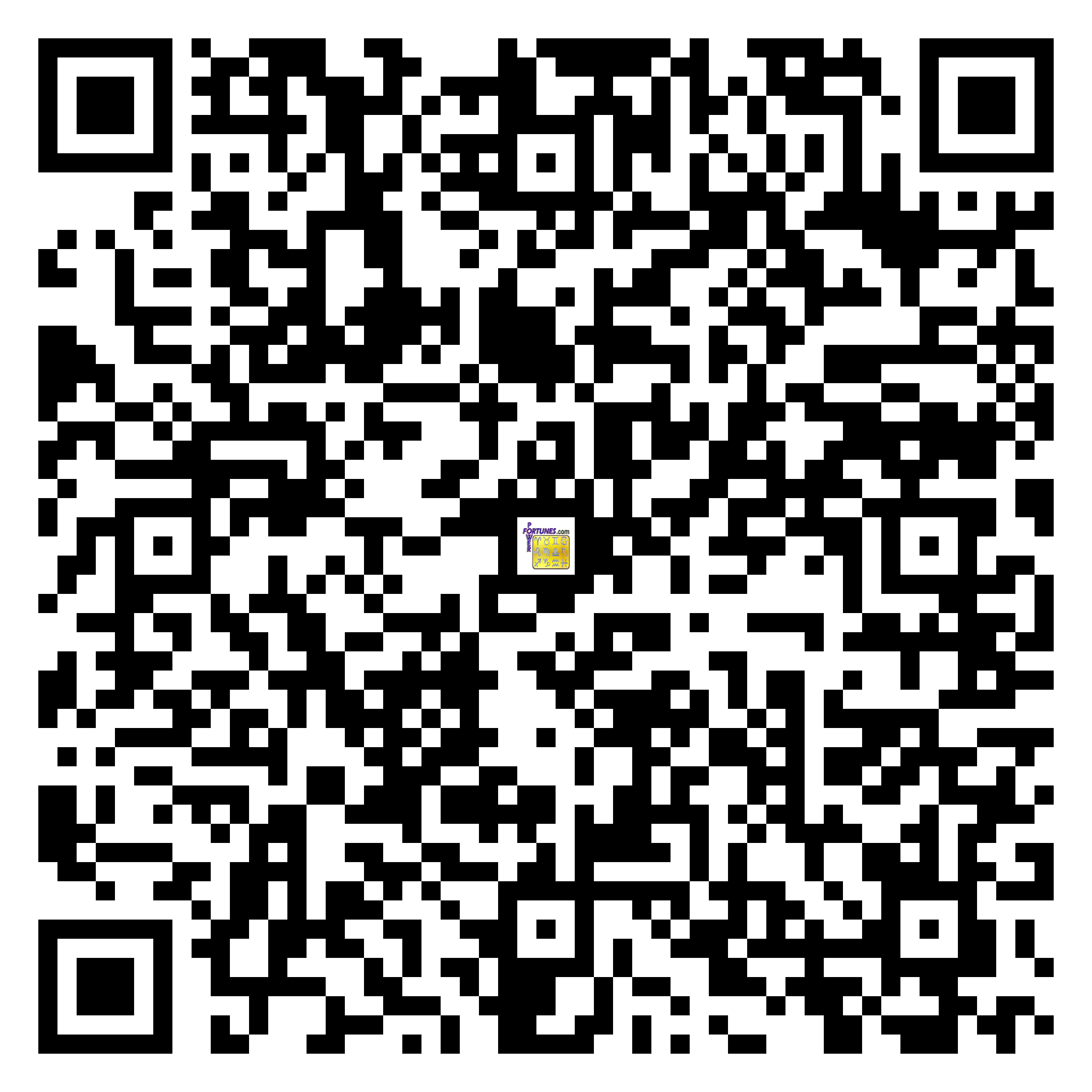 Download QR Code for PowerFortunes.com SKU# Pwr.kr70X95-s