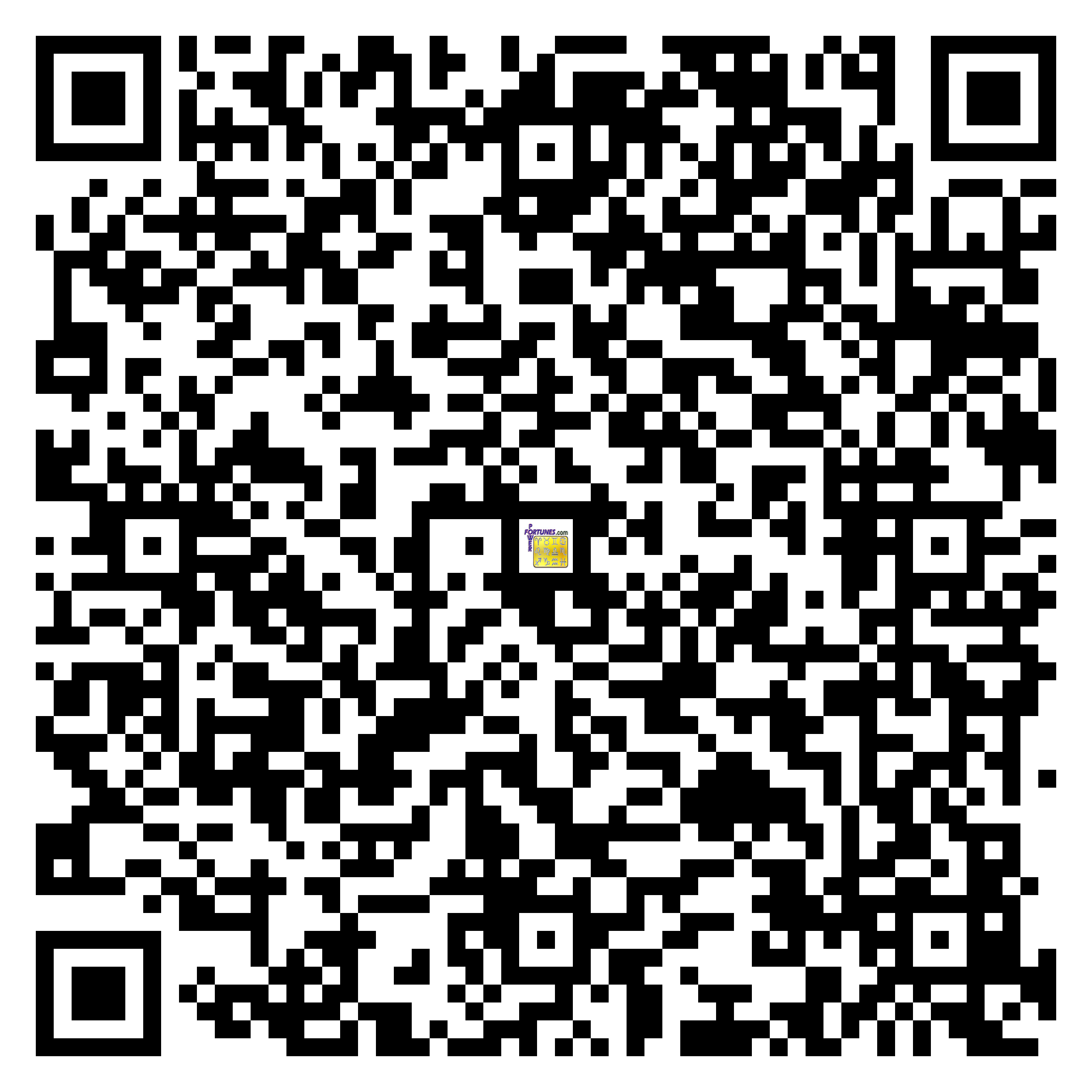 Download QR Code for PowerFortunes.com SKU# Pwr.lk60X87-s