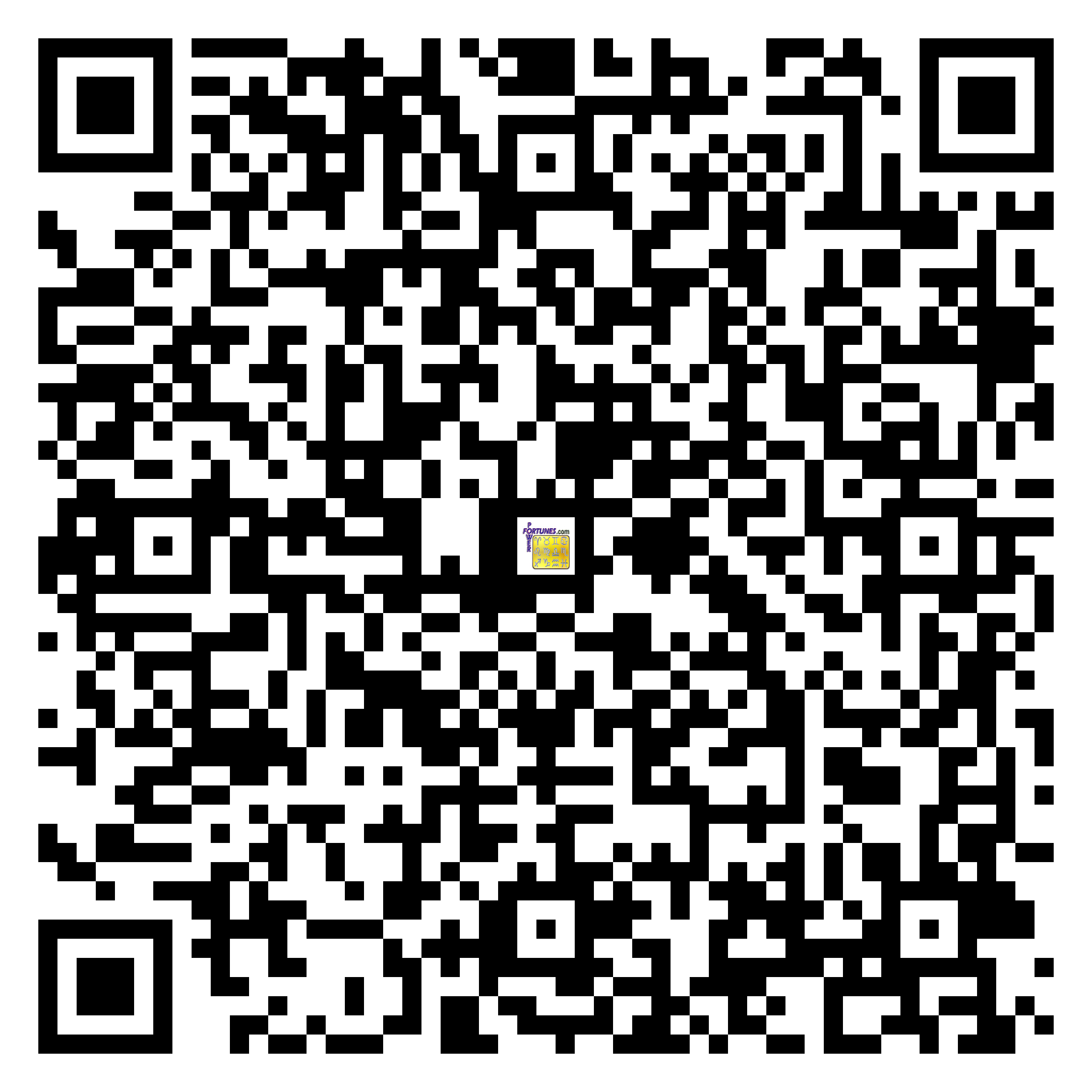 Download QR Code for PowerFortunes.com SKU# Pwr.lk84X141-m