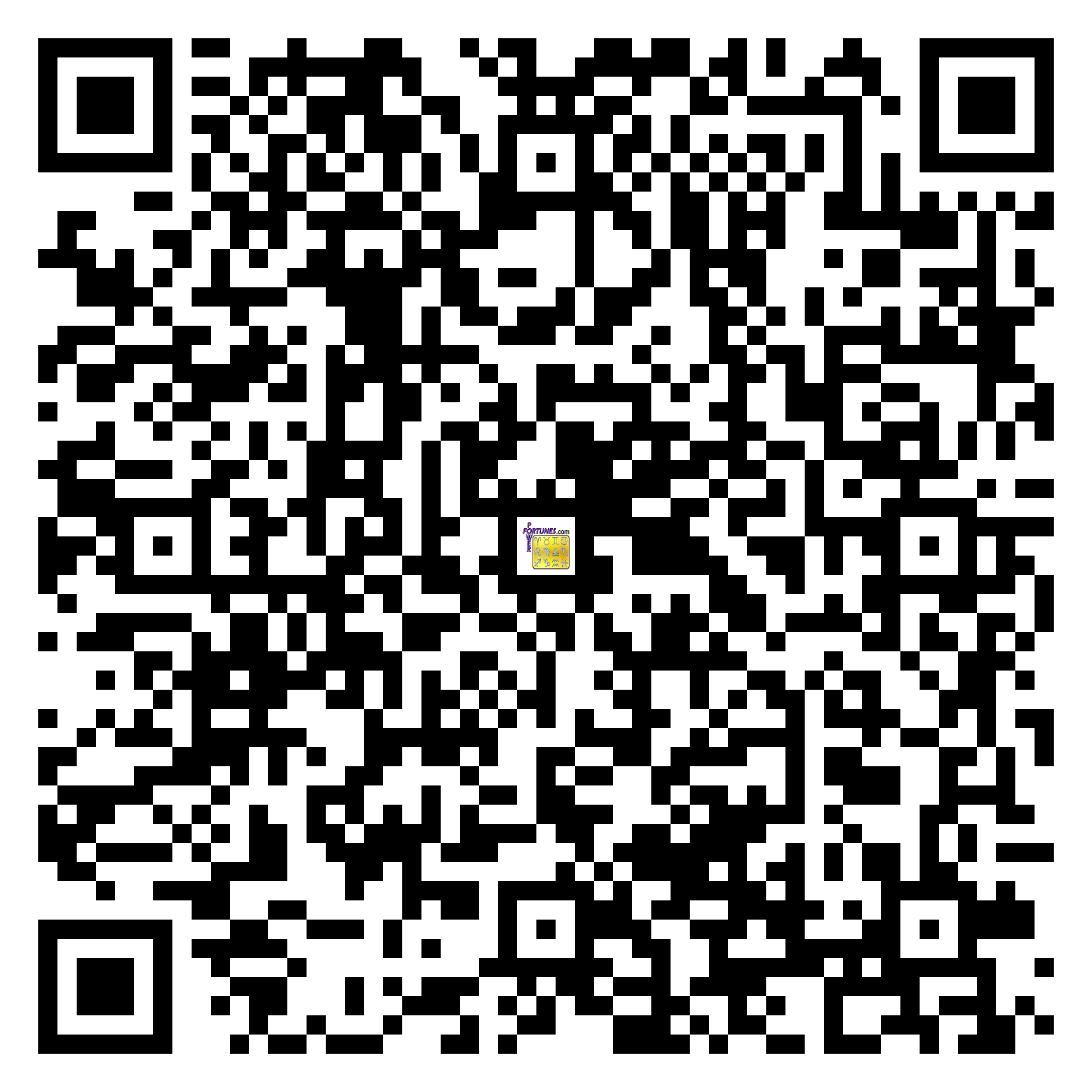 Download QR Code for PowerFortunes.com SKU# Pwr.lk86X146-m