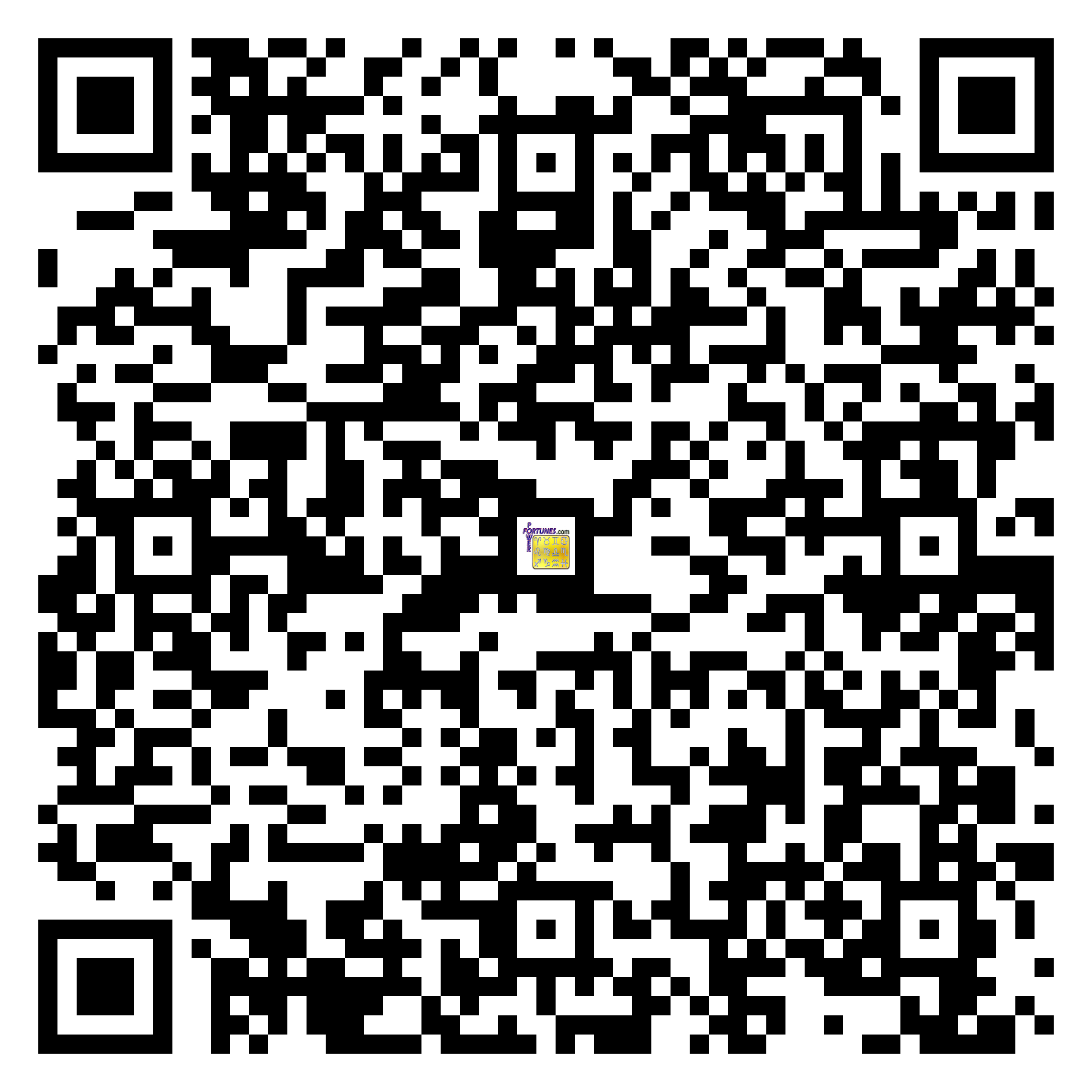 Download QR Code for PowerFortunes.com SKU# Pwr.lk88X144-s