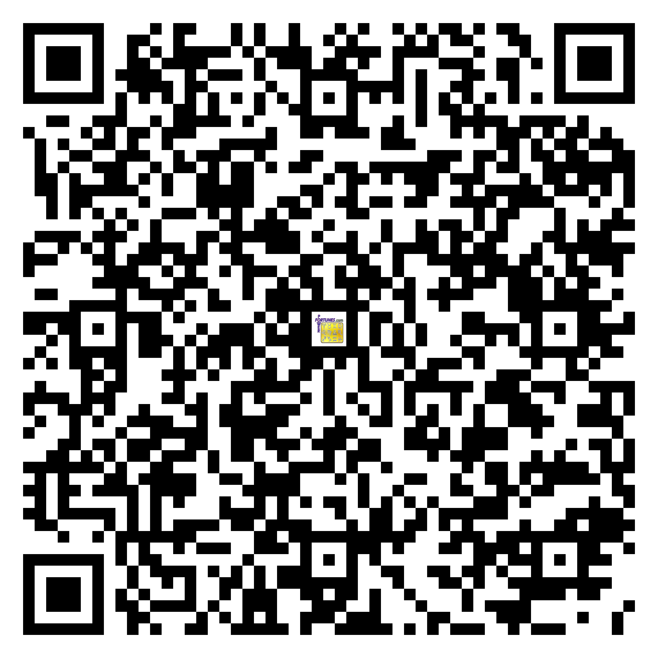 Download QR Code for PowerFortunes.com SKU# Pwr.lk90X167-s