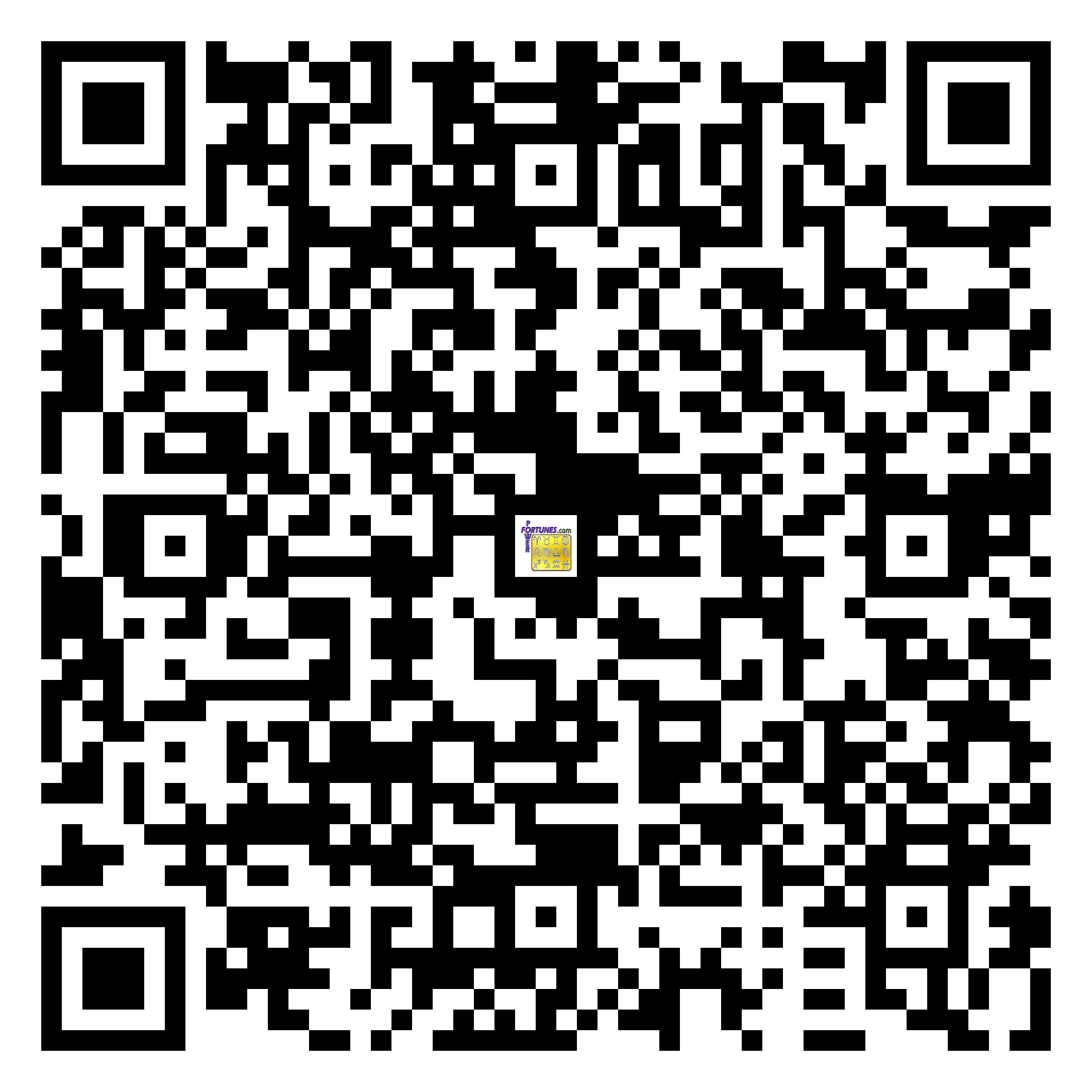 Download QR Code for PowerFortunes.com SKU# Pwr.mn130X61-s