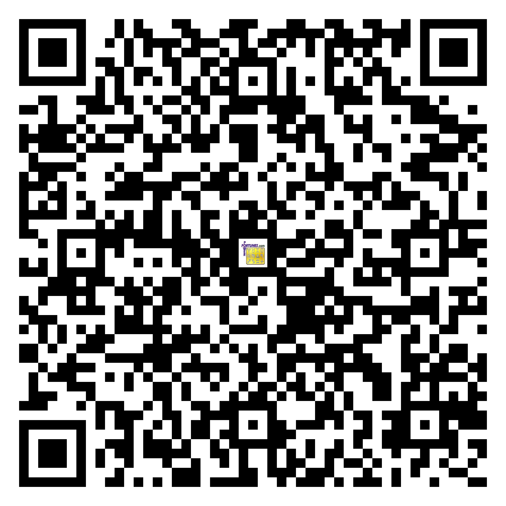 Download QR Code for PowerFortunes.com SKU# Pwr.mn133X63-s