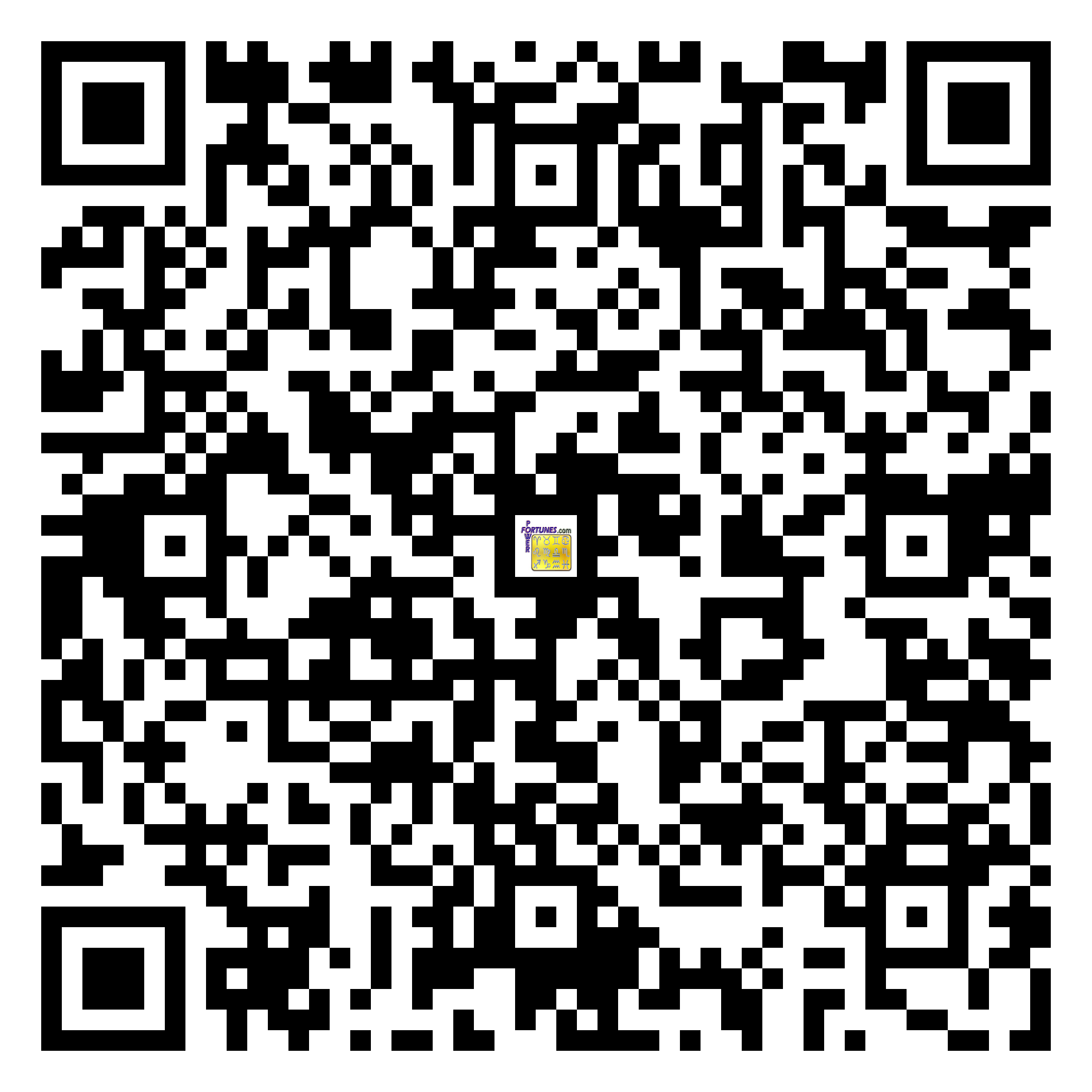 Download QR Code for PowerFortunes.com SKU# Pwr.mn134X57-s