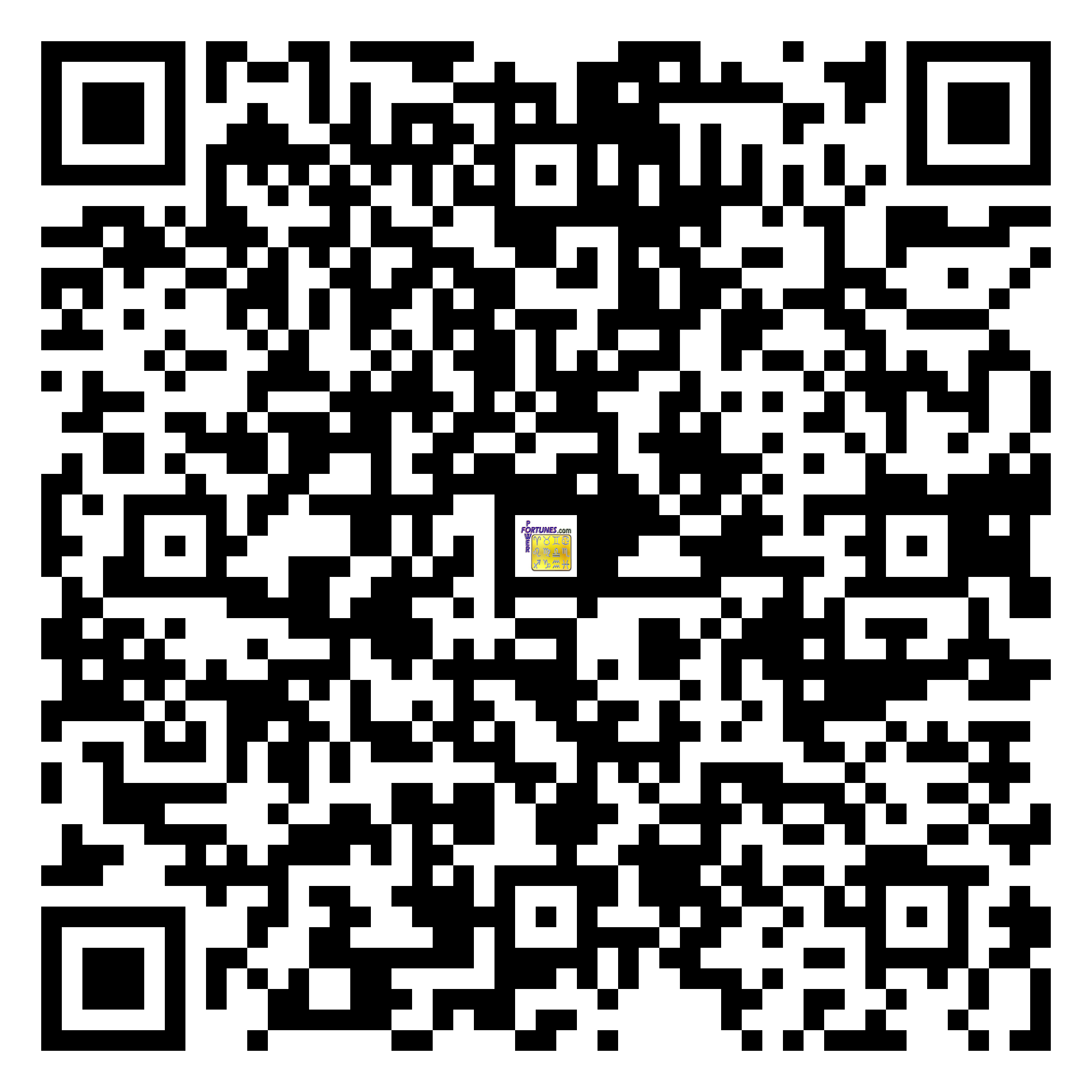 Download QR Code for PowerFortunes.com SKU# Pwr.mn135X65-s