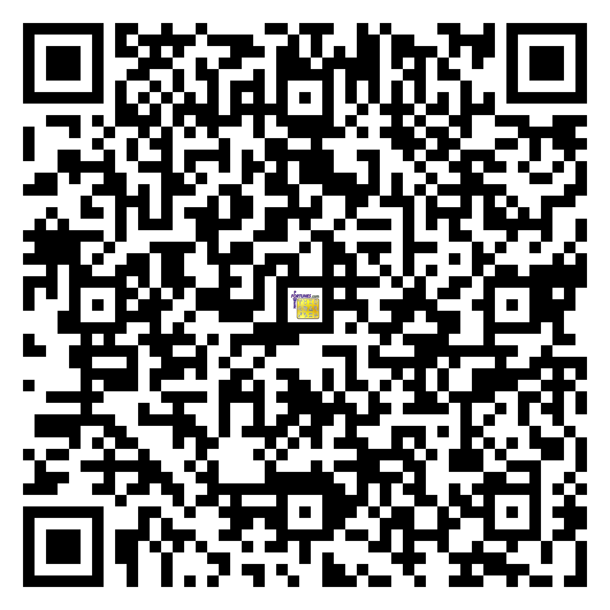 Download QR Code for PowerFortunes.com SKU# Pwr.mn143X82-s