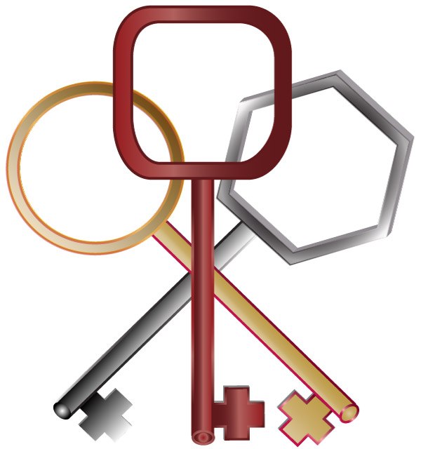 3 keys for good luck