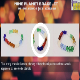 Click for video about, Astrological Nine Planet Bracelet